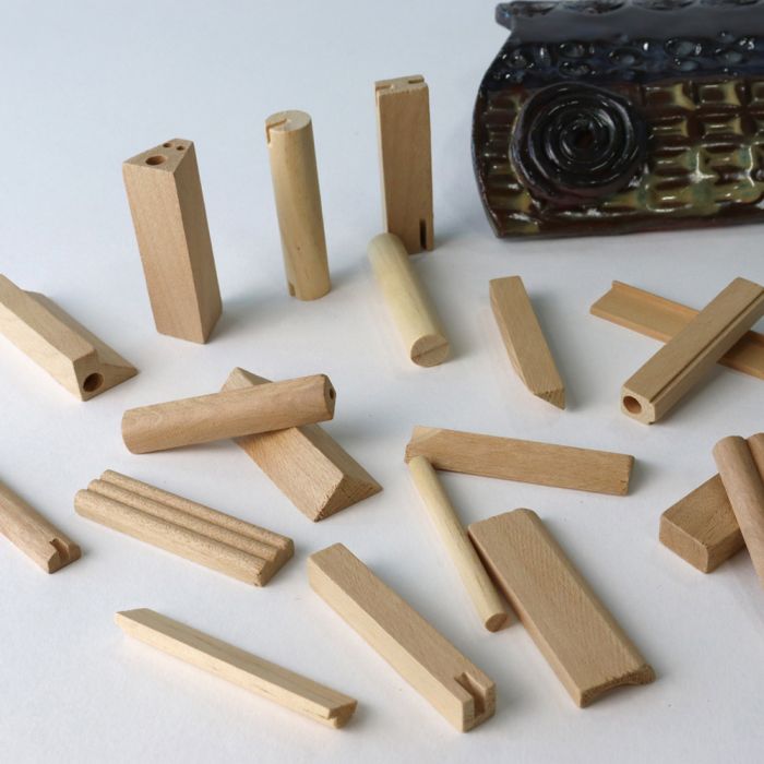 Wooden Impression Stamp Set