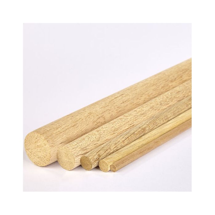 Wooden Dowels Round - 5mm dia. Pack of 10
