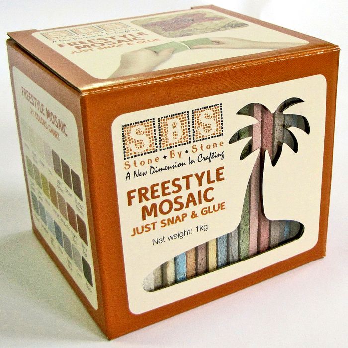 Matt Mosaic Tiles 80mm Assortment