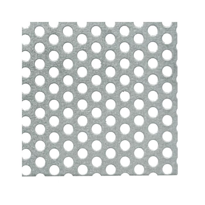 Galvanised Mesh - Round Hole