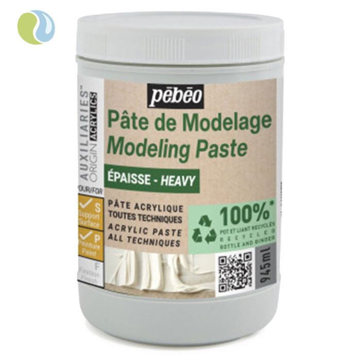 Heavy Modeling Paste Studio Green 945ml