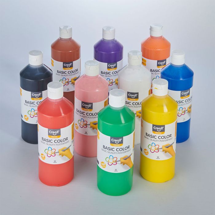 Creall Poster Paint - Assorted Set of 10