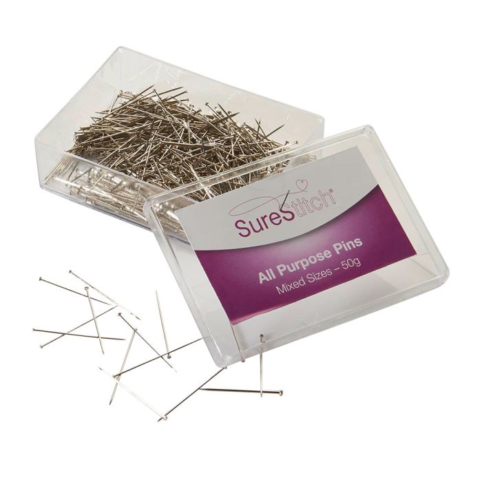 SureStitch All Purpose Pins 50g. Per pack
