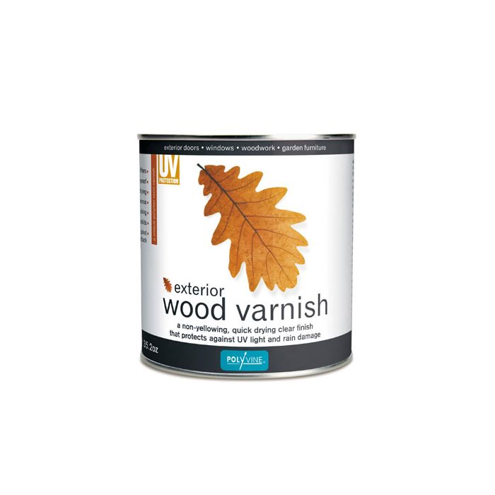 Polyvine Acrylic Exterior Wood Varnish - 1L