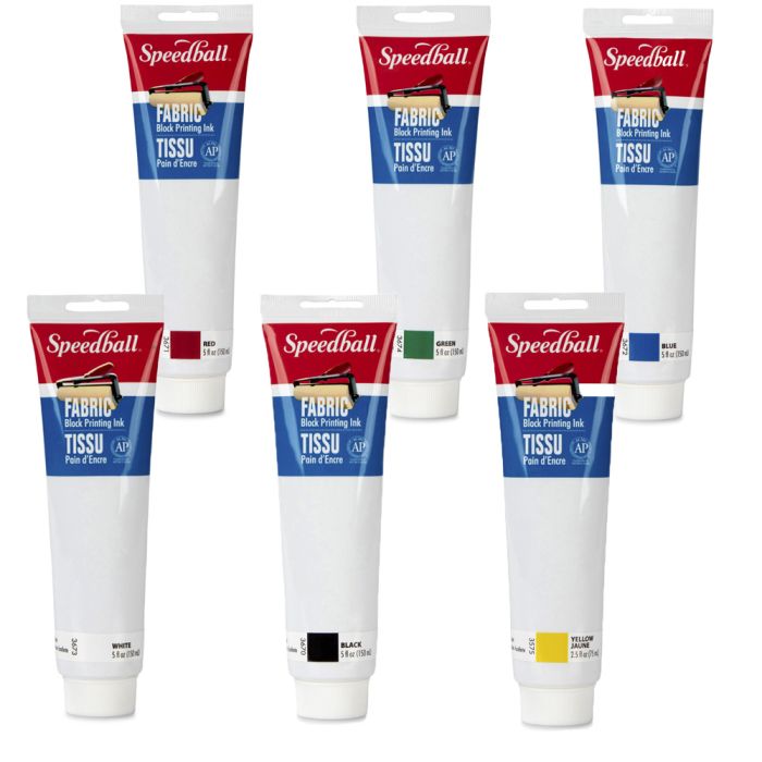 Speedball 150cc (5 oz.) Fabric Block Printing Ink