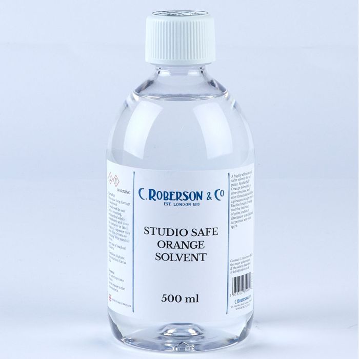 Roberson Studio Safe Orange Solvent 500ml