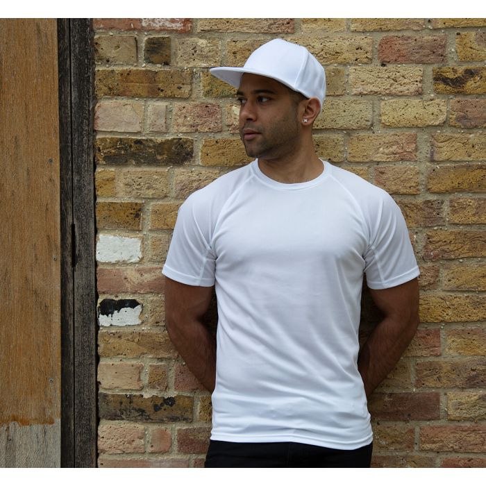 Polyester T Shirt White Adult (S)
