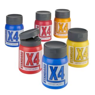 X4 Standard Acryl 500ml - Set 2