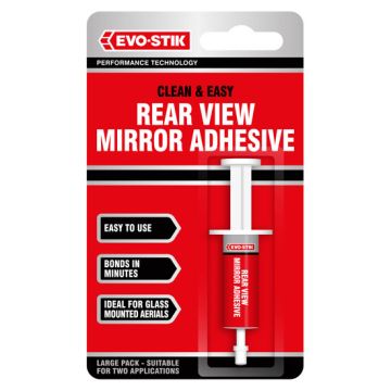 Evo-Stik Rear View Mirror Adhesive - 290ml