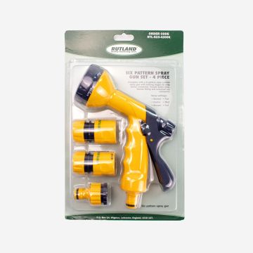 Spray Pistol & hose & tap connector Set4