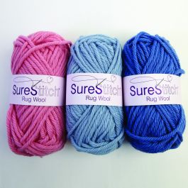 SureStitch Chunky Rug Wool Assorted Colours | Specialist Crafts